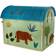 Rice Large Toy Baskets Blue Jungle Theme 3-pack