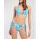 Vilebrequin Flowers Tie-Dye Jersey Bikini Bottoms BLEU MARINE