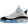 Nike Air Jordan Dub Zero Shoes - White/Black/Blue/Light Grey