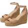 Stuart Weitzman Nudistcurve Espadrille Wedge Adobe