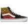 Vans Sk8 Flame High-Top Sneakers - Zwart