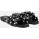 Christian Louboutin Miss Spike Club embellished leather slides black