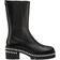 Stuart Weitzman Soho Pearly Chelsea Boots BLACK 11B