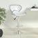 vidaXL Blanc Similicuir Tabouret de bar