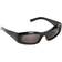 Balenciaga BB0266S 001 Rectangle Men Sunglasses