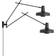 Grupa Products Arigato Black Väggarmatur