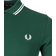 Fred Perry Slim Fit Twin Tipped Polo Shirt - Ivy/Snow White