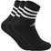 Adidas 3-Stripes Cushioned 3-pack - Black/White