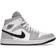 Nike Air Jordan 1 Mid W - White/Light Smoke Grey/Black