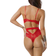 Ann Summers Hold Me Tight Bodysuit - Red