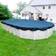 Robelle 18' x 40' oval above ground swimming pool winter cover 10 year imperial blue