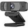 Agedate FHD Webcam with Microphone Dark Purple