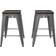 DHP Fusion 24' Backless Bar Stool