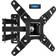 JUSTSTONE Full Motion Mount Bracket for 13-45 Inch