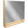 Fackelmann Mirror Cabinet 80cm x 81cm with LED Lighting