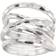 Silpada Wrapped Up Overlapping Textured Band Ring - Silver