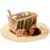 Karlie cart Wonderland rodent wood natural