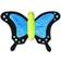 Play Bugging Out Collection Bella Butterfly Dog Toy