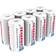 Tenergy Combo: Premium NiMH C 5000mAh Rechargeable Batteries 8-pack