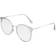 Bertha Brielle Polarized Sunglasses - White