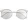 Bertha Brielle Polarized Sunglasses - White