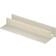 Prime-Line M 6221 5/8 in Channels Plastic Construction Sliding Shower Door Bottom Guide Single Pack White