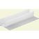 Prime-Line M 6221 5/8 in Channels Plastic Construction Sliding Shower Door Bottom Guide Single Pack White