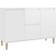 vidaXL 806103 White Skjenk 103.5x70cm
