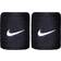 Nike Swoosh Wristband 2-pack - Obsidian/White