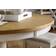 Julian Bowen Davenport Ivory/Light Oak Dining Table 106cm