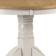 Julian Bowen Davenport Ivory/Light Oak Dining Table 106cm