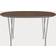 Fritz Hansen Superellipse B611 Spisebord 90x135cm