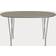 Fritz Hansen Superellipse B611 Spisebord 90x135cm