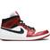 NIKE Air Jordan 1 Mid M - White/Gym Red/Black