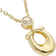 Coach Signature Necklace - Gold/Transparent