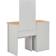 vidaXL Makeup Toiletbord 45x104cm