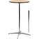 Flash Furniture Cocktail Round Black/Brown Coffee Table 24"