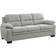 Lexicon Felicia Light Gray Sofa 80" 3 Seater