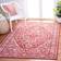 Safavieh Brentwood Collection White, Red, Gray