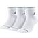 Jordan Jumpman High-Intensity Quarter Socks 3-pack - White