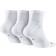 Jordan Jumpman High-Intensity Quarter Socks 3-pack - White