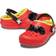 Crocs Black Red Kids' Classic Lined Disney Mickey Mouse Clog Shoes