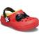 Crocs Black Red Kids' Classic Lined Disney Mickey Mouse Clog Shoes