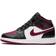 Nike Air Jordan 1 Mid GS - Black/Noble Red/White