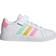 Adidas Kid's Grand Court Elastic Laces & Top Strap - Cloud White/Pulse Mint/Beam Pink