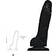 Strap-on-Me Dildo Realistic M Sort Silikone