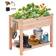 VEVOR Raised Garden Bed 33.9 18.1 Wooden Planter Box with Hooks on the Side