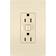 Legrand radiant with Netatmo 15 Amp Decorator Duplex Smart Outlet, Light Almond