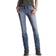 Ariat Mid Rise Icon Stackable Straight Leg Jeans - Women's - Bleu