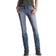 Ariat R.e.a.l. Mid Rise Straight Leg Jean-dotd - Blå